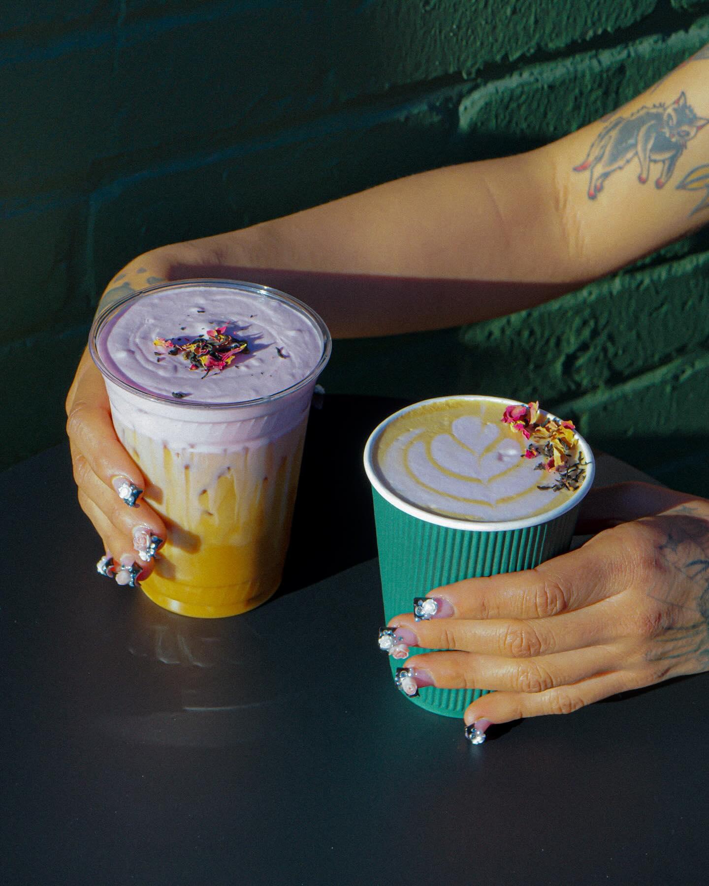 Iced + hot pour