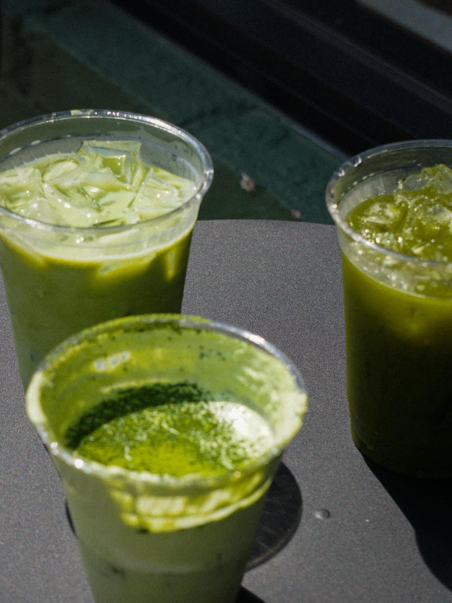 Three-matcha flight