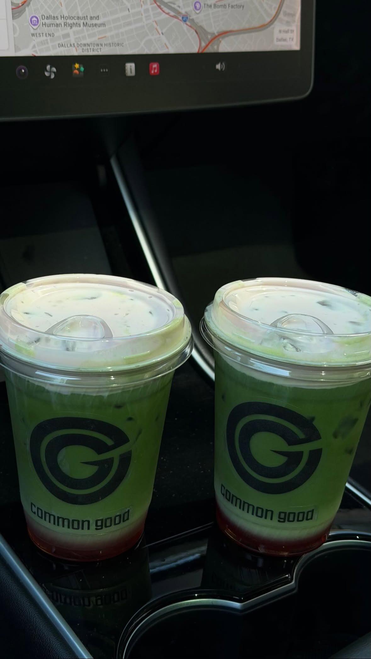 Strawberry matcha pair